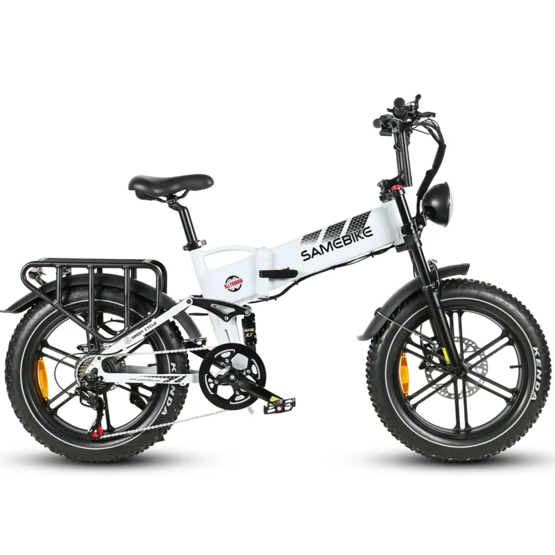SAMEBIKE RS-A02 Batterie 48V 17Ah Moteur 1200W Vitesse 25-45 km/h Pliable Pneus 20"x4 – Image 5