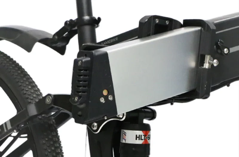 SAMEBIKE LO26-II - Vélo électrique Pliant VTT Tout-Terrain Montagne - Freins Hydrauliques Batterie 48V14AH Pneus 20″x4 – Image 8